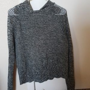Black/gray aeo sweater